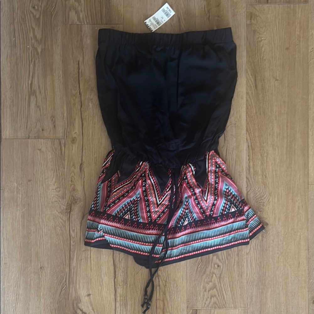 Socialite Strapless Romper